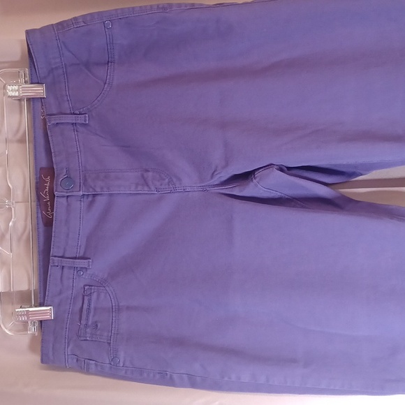 Gloria Vanderbilt Purple Sadie Slim High Rise Jeans, Stretch 16 - Picture 3 of 13